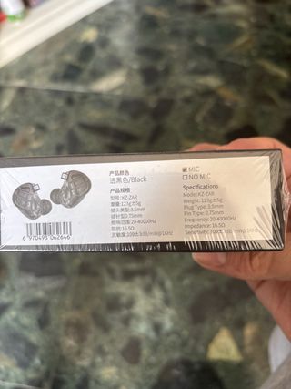 KZ ZAR Auriculares Hi-Fi In-Ear Monitores