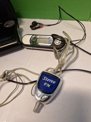 Funda reproductor música negra