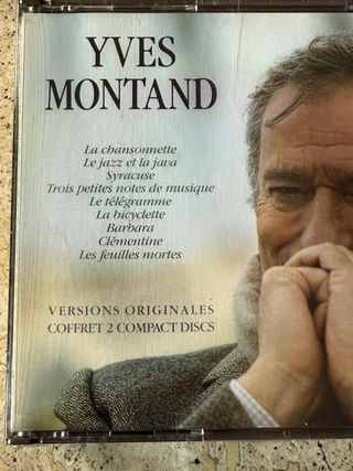 Yves Montand Lo Mejor Edición Francesa 2CD NUEVO