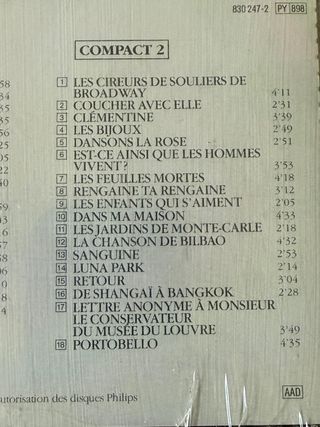 Yves Montand Lo Mejor Edición Francesa 2CD NUEVO