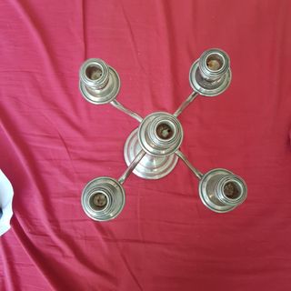 Candelabro vintage in argento