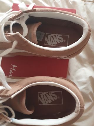 Zapatillas Vans Plataforma Marrones