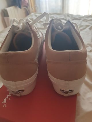 Zapatillas Vans Plataforma Marrones