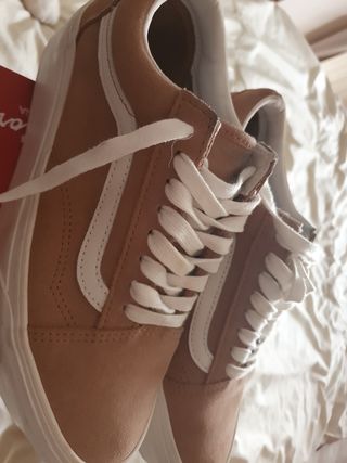 Zapatillas Vans Plataforma Marrones