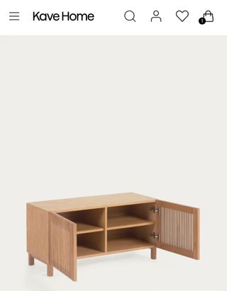 Zapatero Beyla Kave Home Madera