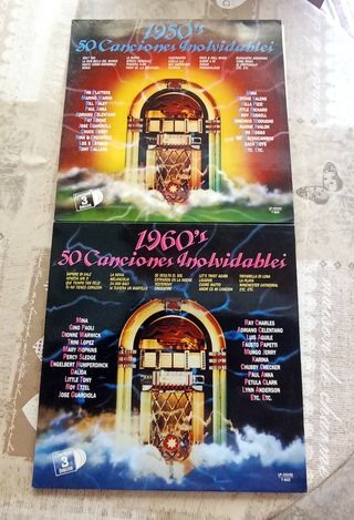 DISCOS-VINILOS LP50 Canciones Inolvidables 50 y 60
