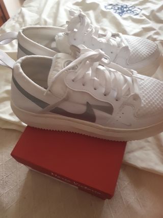 Zapatillas Nike Blancas Plataforma