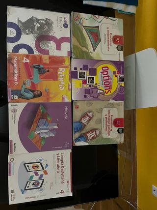 Libros 4º ESO (Filosofía, Economía, Historia, etc.