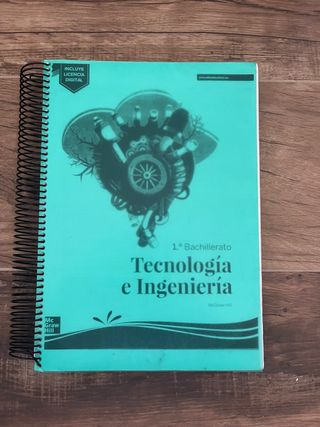 Libro tecnología e ingeniería 1 Bach