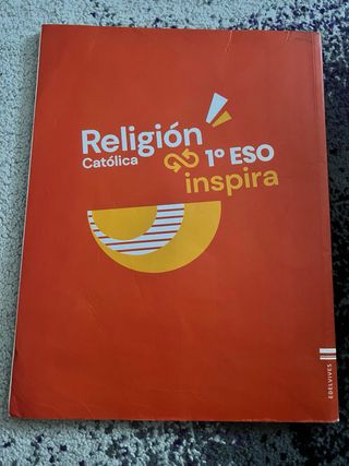 libro religión católica 1ESO