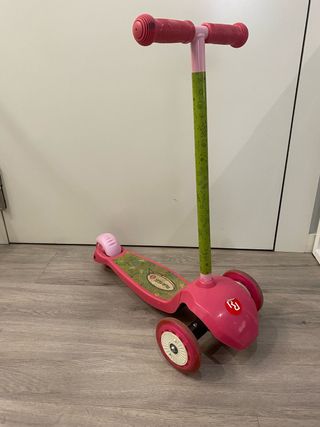 Patinete infantil 3 ruedas rosa