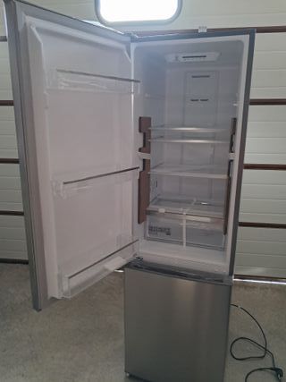 Frigorífico Midea Combi Total NoFrost INOX