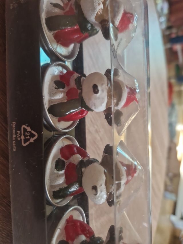 Velas Navideñas de Panda