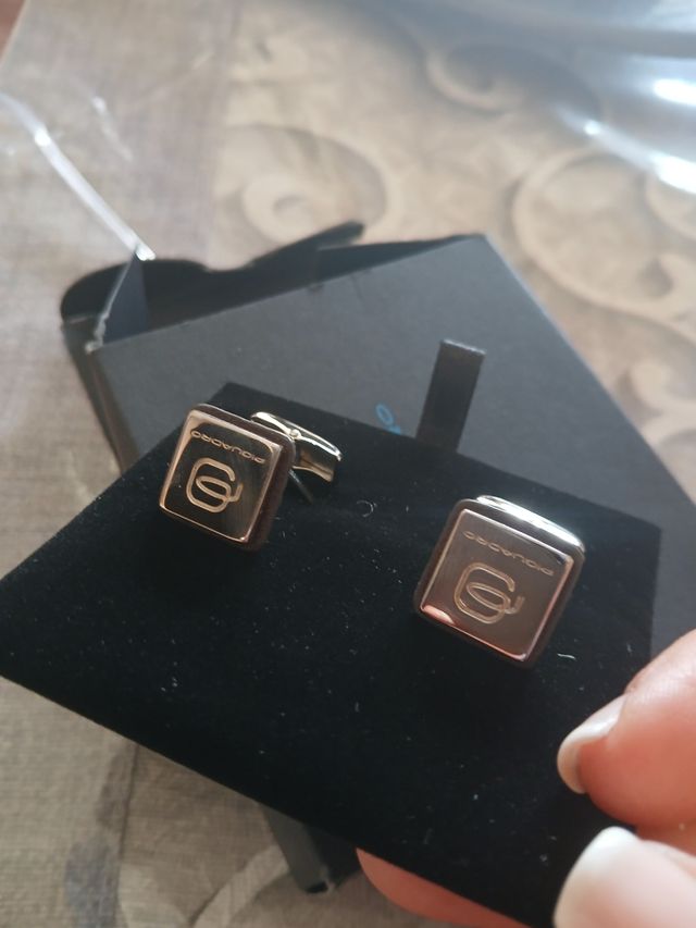 Gemelli Piquadro oro e argento