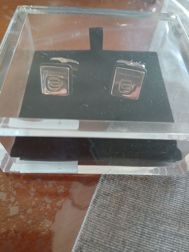 Gemelli Piquadro oro e argento