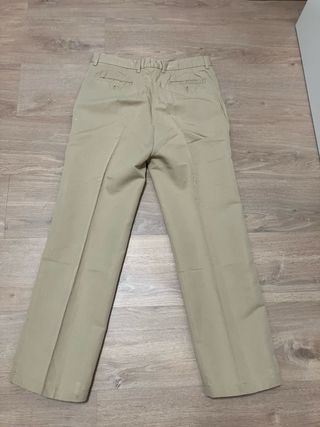 Pantalón de vestir beige para hombre