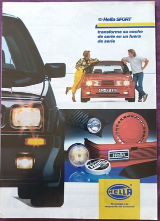 Folleto Publicidad Hella Sport