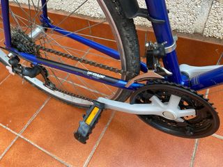 Bicicleta Decathlon Riverside Azul
