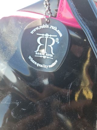 Bolso Negro y Rosa ROBIN RUTH