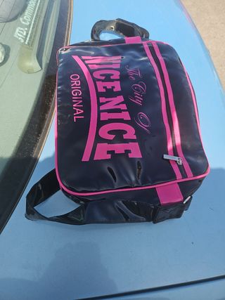 Bolso Negro y Rosa ROBIN RUTH