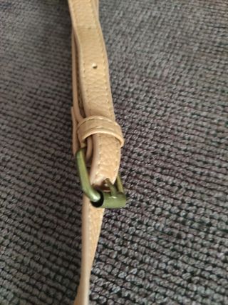 Bolso de rafia beige