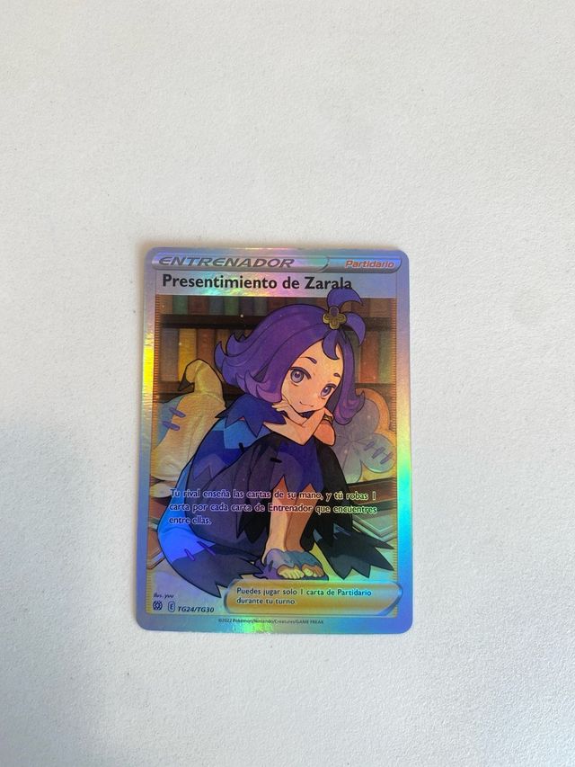 Carta Pokémon Zarala Entrenador Coleccionista