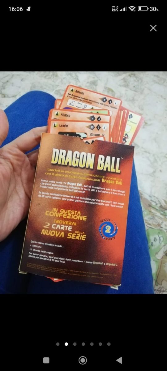 Carte Dragon Ball 