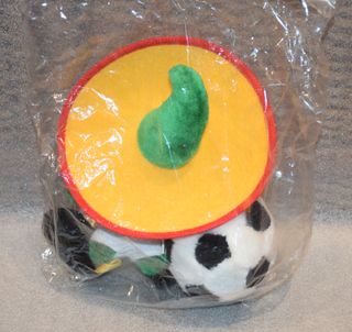 Peluche Grande Pique Pike Mascote México 86 NOVO