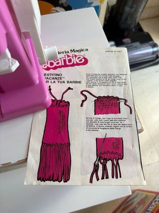 Máquina de Tejer Barbie Maglieria Magica