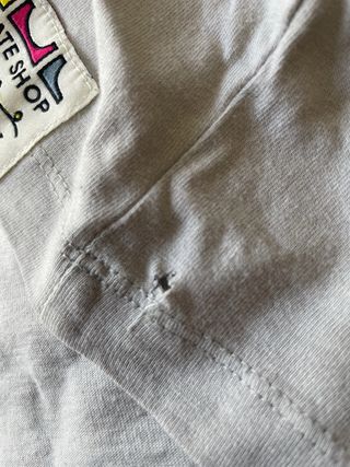 Camisola de manga comprida com estampa de caveira