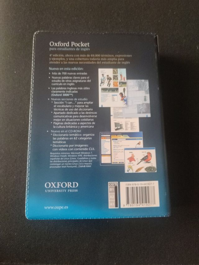 Diccionario Oxford Pocket para estudiantes de i...