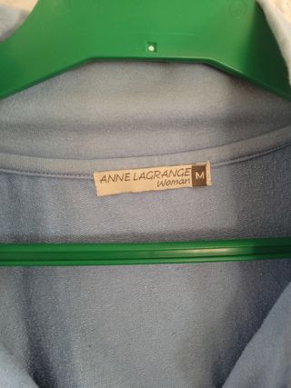 Sudadera azul mujer