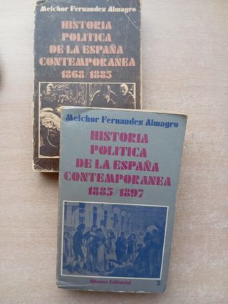 Historia Política de la España Contemporánea. 