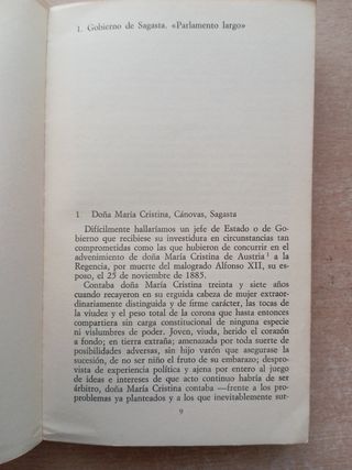 Historia Política de la España Contemporánea. 
