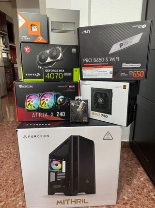 PC Gaming 64GB Ryzen 7 7800X3D WD2Tb RTX 4070 12Gb