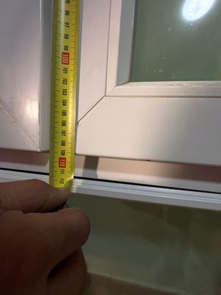 Ventana PVC Blanca Doble Cristal