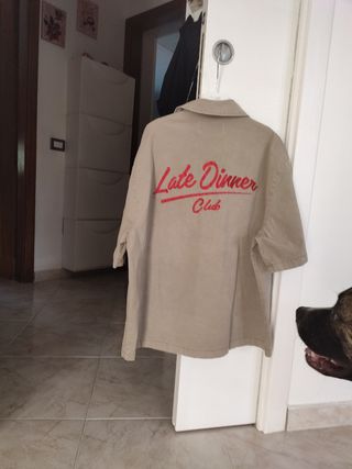 Camicia Bershka uomo beige