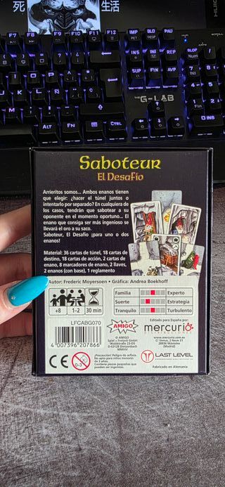 Saboteur - El Desafío | Juego de Mesa