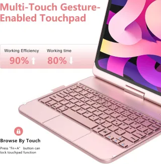 Funda con teclado para iPad A16 11 generación 2025