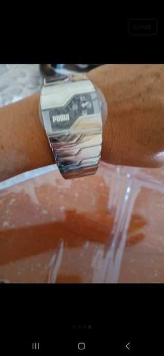 Orologio Puma Argento