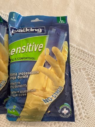 Lotto 5 paia guanti Walking Sensitive