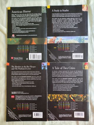 Pack libros lectura inglés 