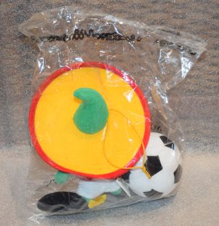 Peluche Pequeno Pique Pike Mascote México 86 NOVO