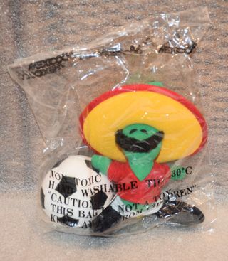 Peluche Pequeno Pique Pike Mascote México 86 NOVO