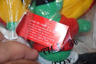 Peluche Pequeno Pique Pike Mascote México 86 NOVO