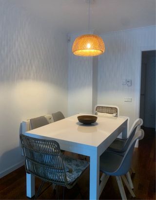 Mesa de comedor extensible 