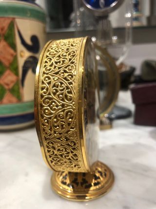 Jaeger LeCoultre Reloj de Mesa Dorado