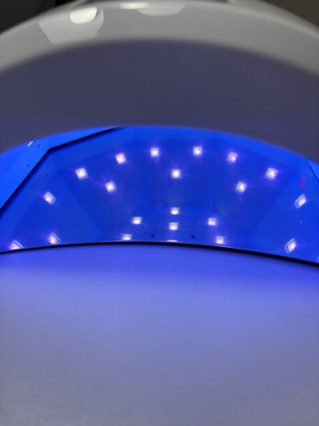 2 lámparas UV/LED Mafiti Blanca y verde