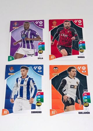 Adrenalyn 2024-25: Sylla, Darder, Zubimendi, Guill