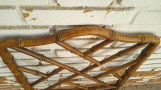 Estructura silla antigua colonial madera maciza 
